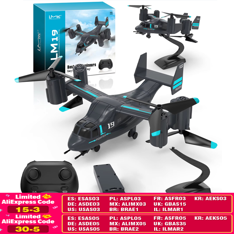 Rc Hobby Grade Helicopter - LM19 Remote Control Helicopter Drone 480P