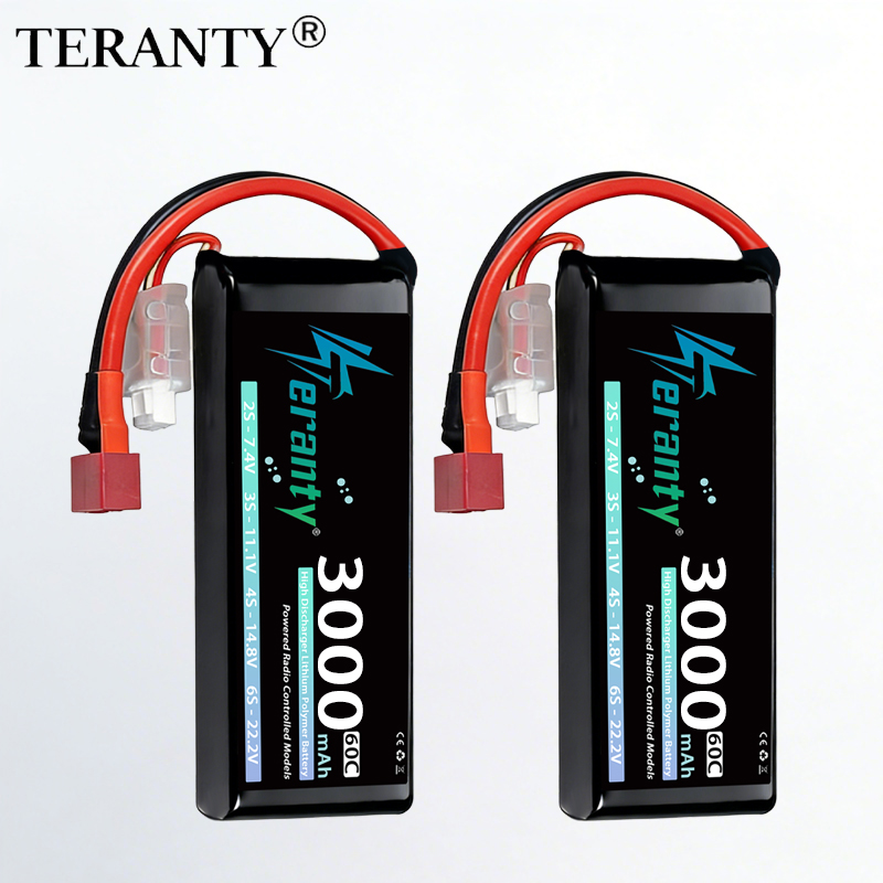 Rc Hobby Trucks - TERANTY 2S 3000mAh Lipo Battery 7.4V