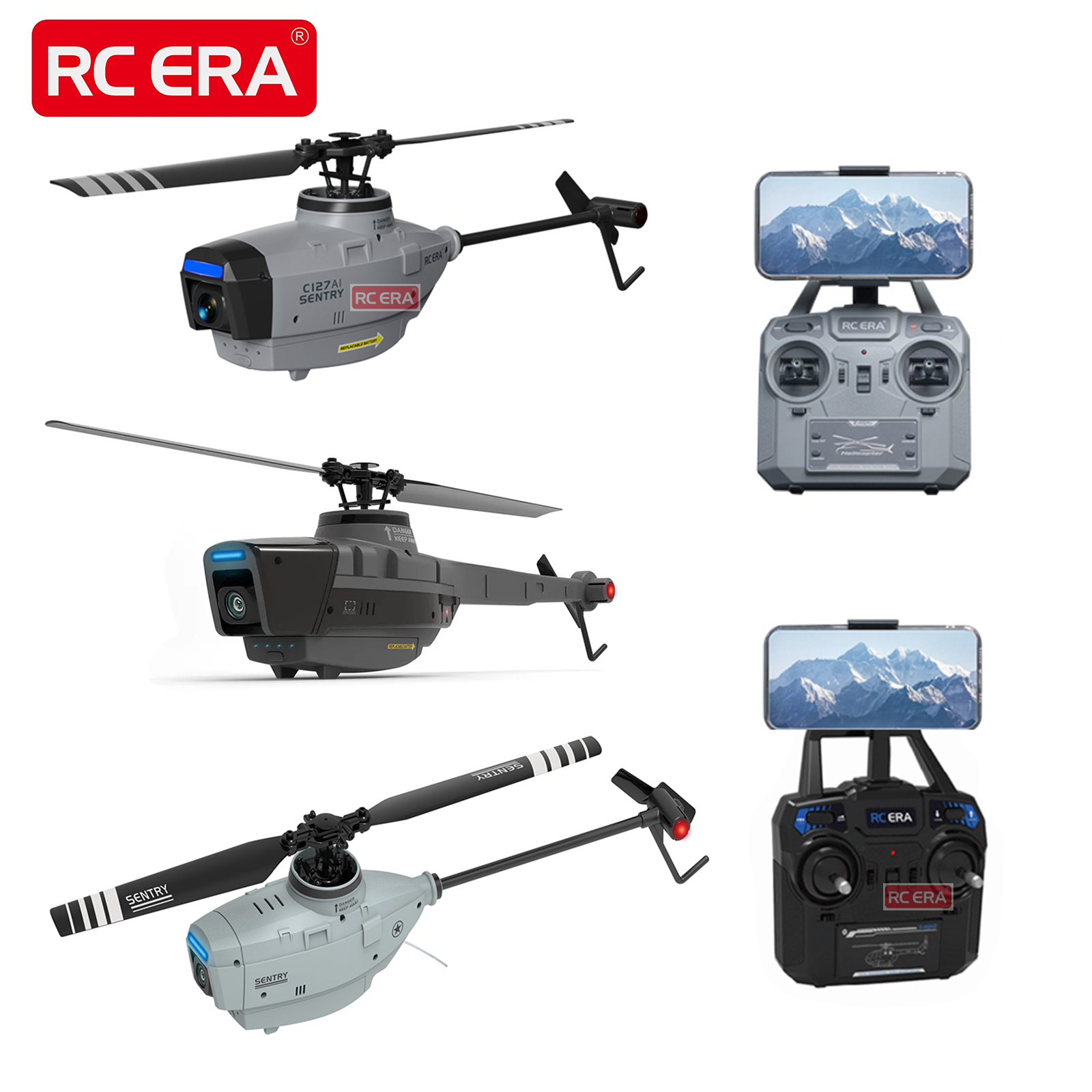 Rc Hobby Grade Helicopter - RC ERA C127AI C127 C128 2.4G