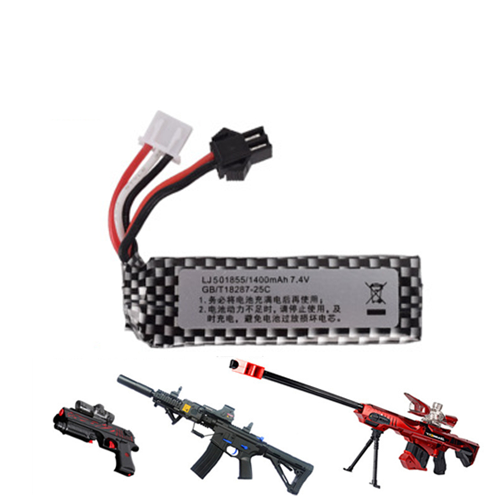 Rc Hobby & Maskinservice I Eskilstuna - 7.4v 1400mah 25C 501855 Lipo Battery