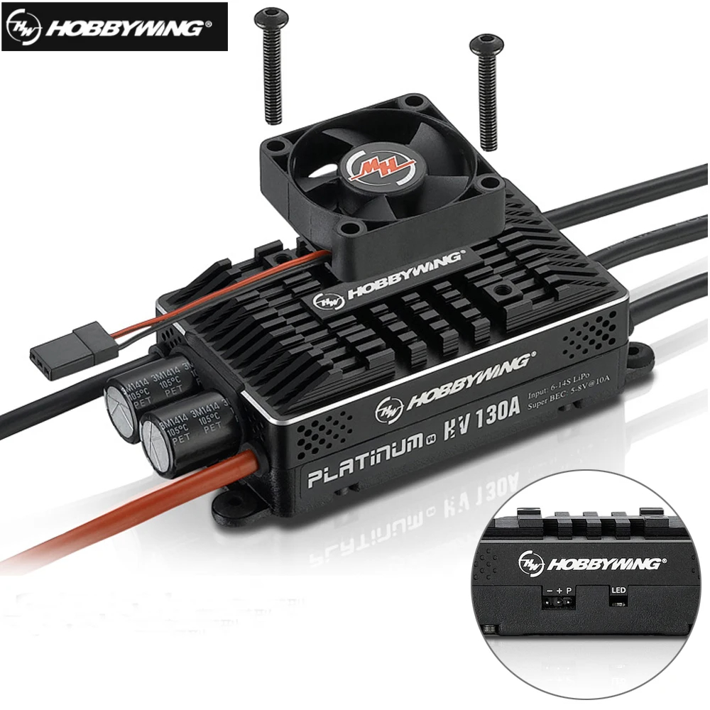 Rc Hobby Wing - Hobbywing Platinum HV 130A SBEC V4