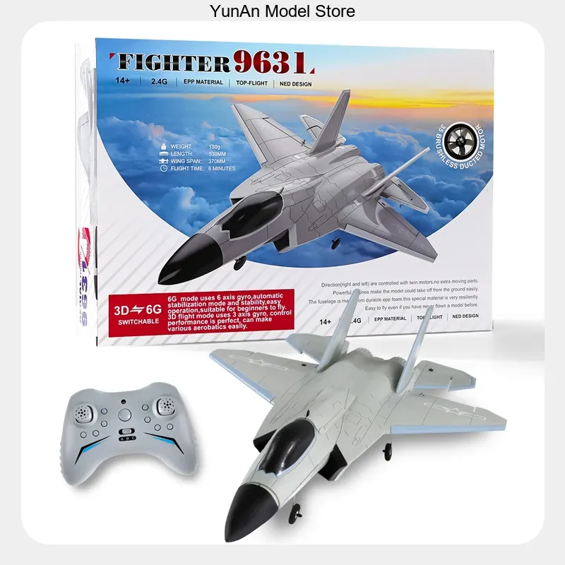 FX9631 4CH Ducted Fan Brushles - Rc Glider Foam Wing review and price