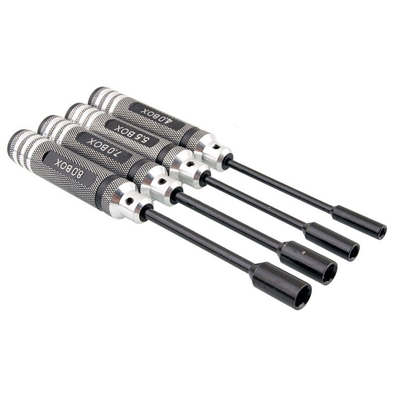 4Pcs Titanium Hex Screwdriver  - Rc Hobby Electric Screwdriver review and price