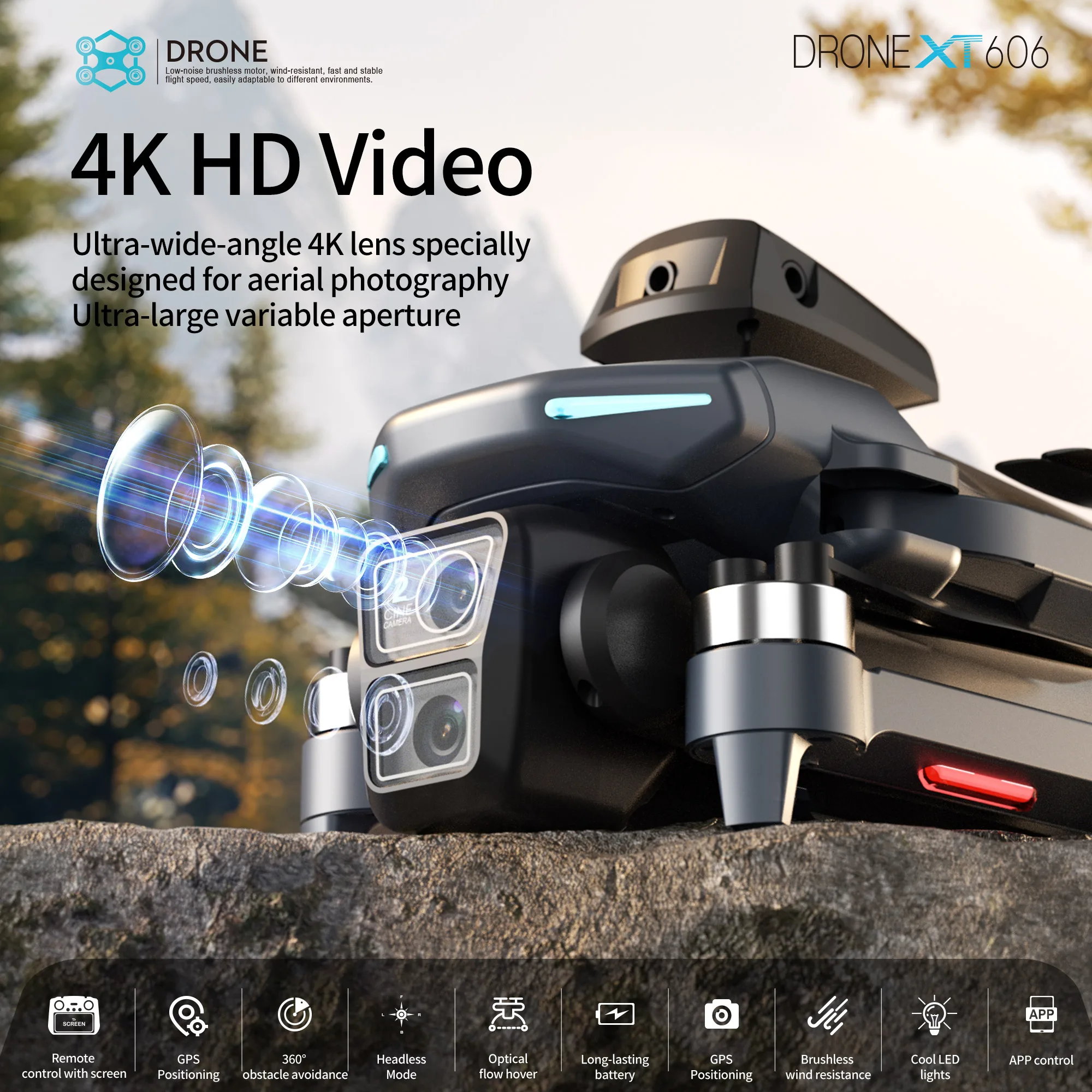 Lenovo XT606 Drone Professiona - Rc Hobby China review and price