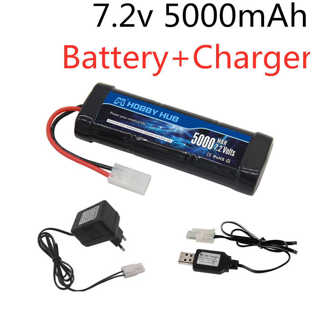 7.2V 5000mAh Ni-MH Battery Pac - Rc Hobby & Maskinservice I Eskilstuna review and price