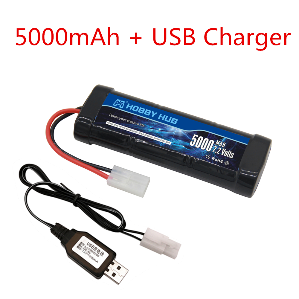7.2V 5000mAh Ni-MH Battery Pac - Rc Hobby & Maskinservice I Eskilstuna review and price