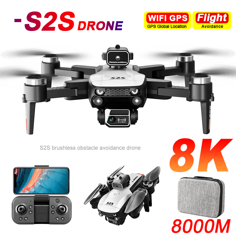 New S2S Drone 8K Professional  - Rc Hobby China review and price