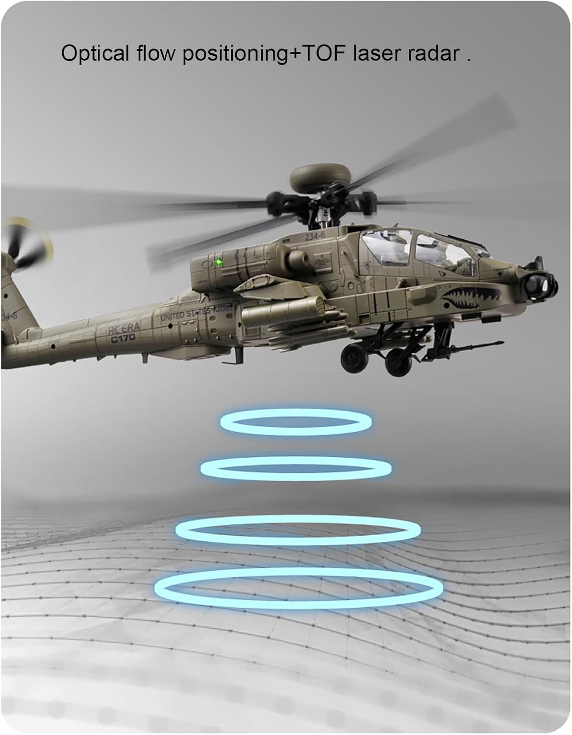 310MM 6CH C170 AH-64D Remote C - Rc Hobby Grade Helicopter review and price