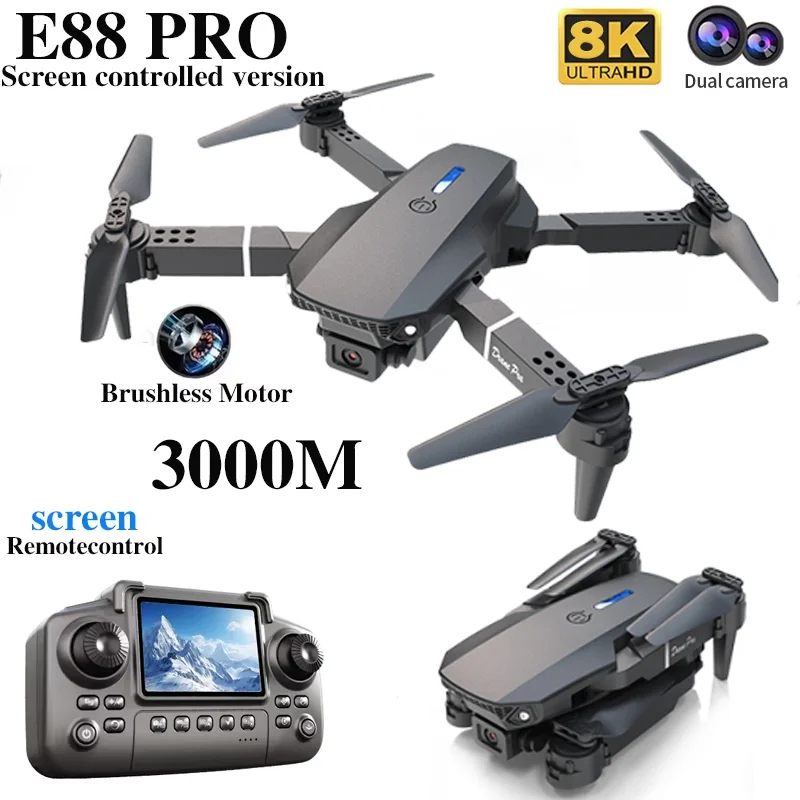 Professional E88 PRO Drone wit - Rc Hobby Grade Helicopter review and price