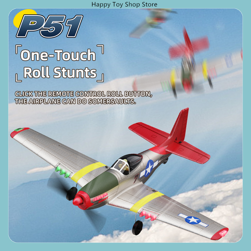 BM26 4CH P-51 Mustang RC Fight - Rc Glider Foam Wing review and price