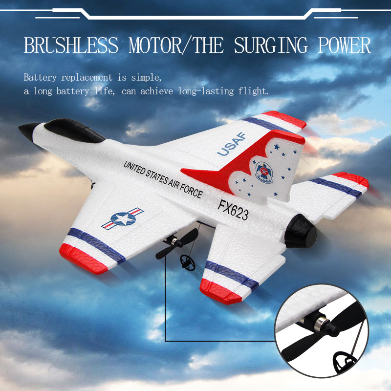 New Fx623/F16 RC Airplane Two  - Rc Glider Foam Wing review and price