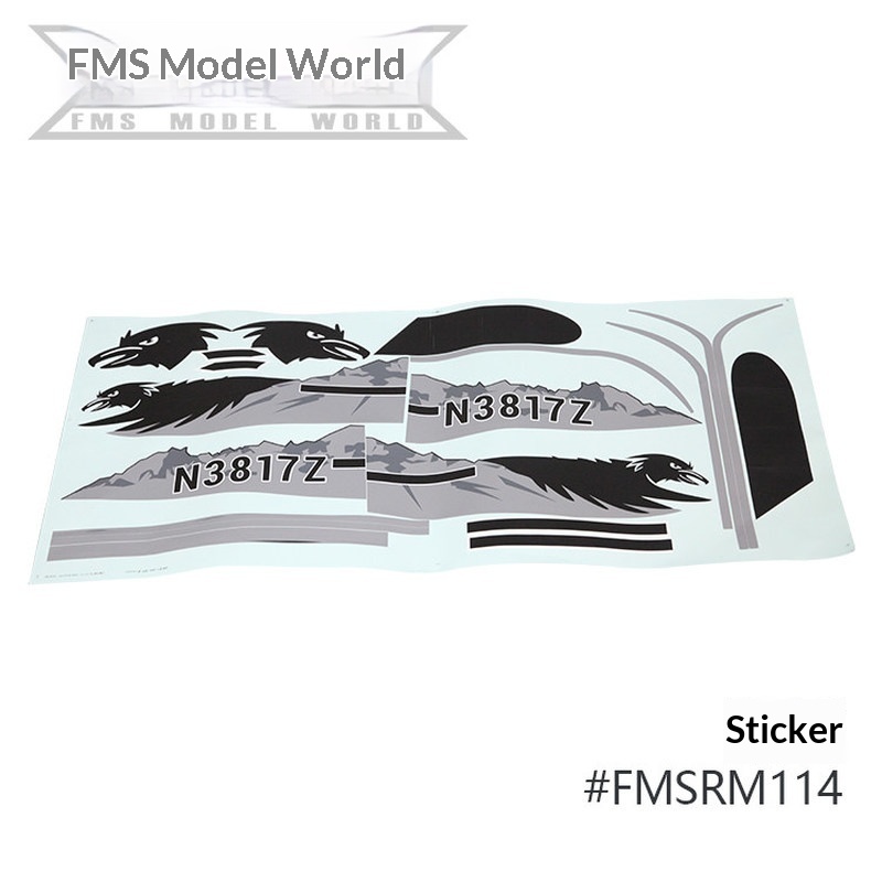 FMS RC Plane Decals For 1700mm - Rc Hobby & Maskinservice I Eskilstuna review and price
