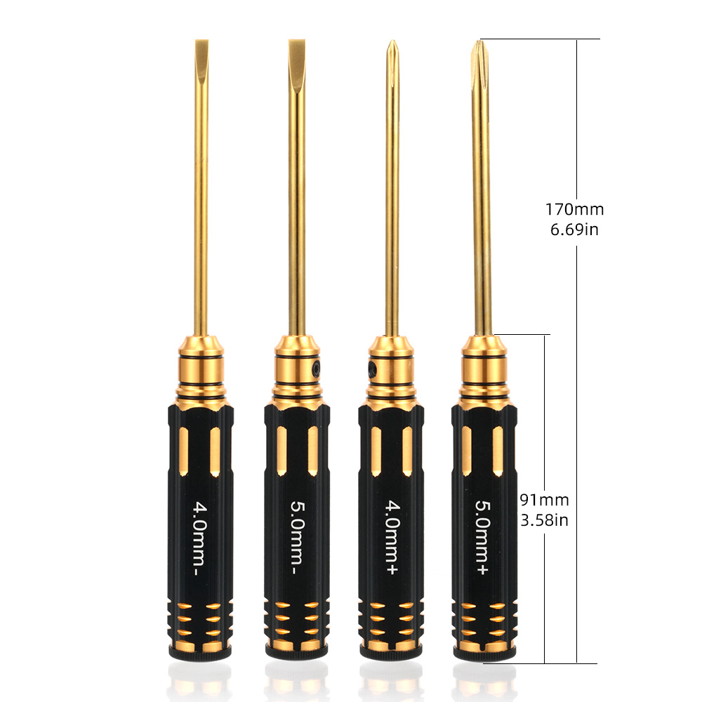 4pcs RC Hex Driver Set Titaniu - Rc Hobby Electric Screwdriver review and price