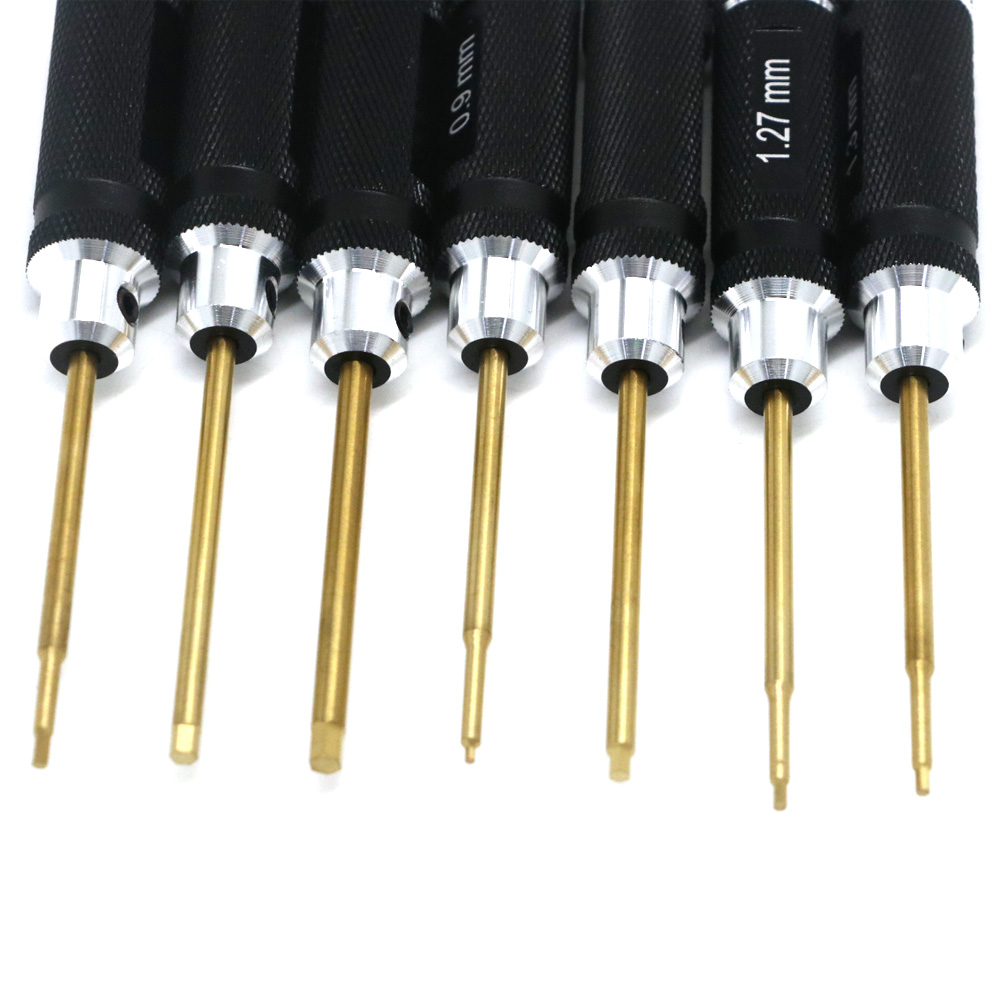 7pcs Titanium Plating Mini Pre - Rc Hobby Electric Screwdriver review and price
