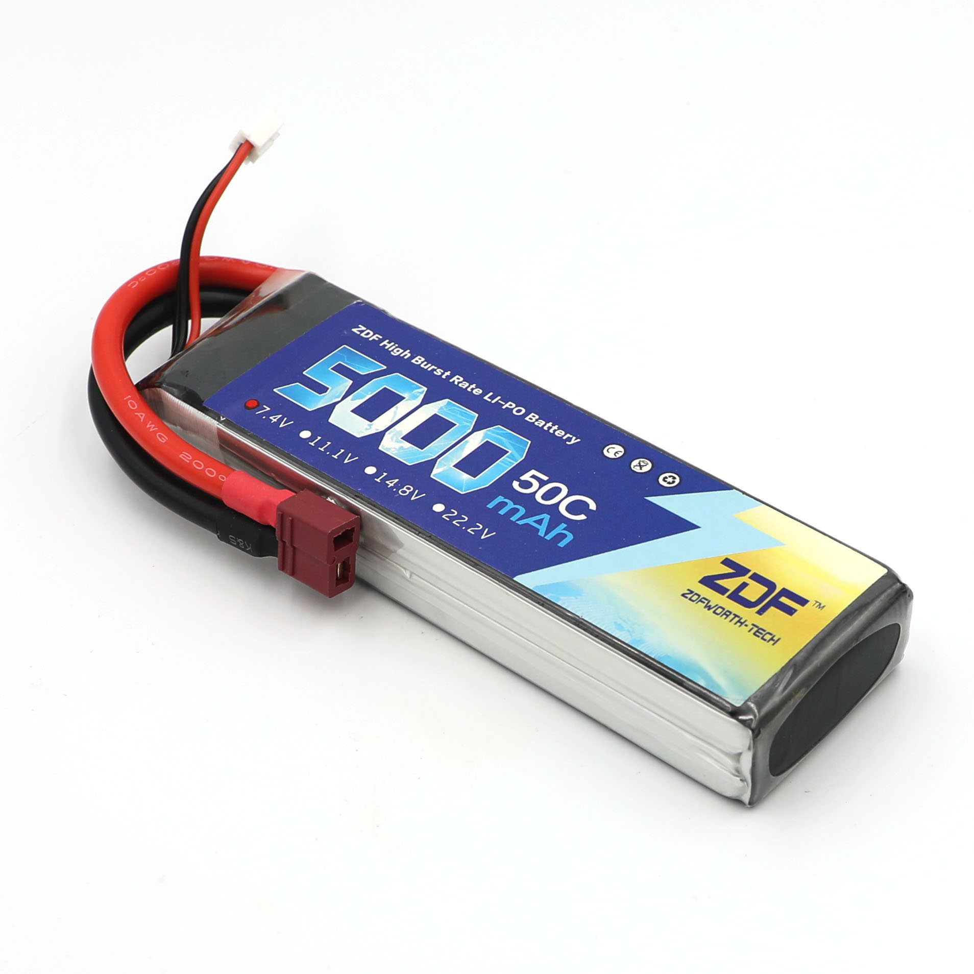 ZDF RC Lipo Battery 7.4V 5000m - Rc Hobby Jet review and price