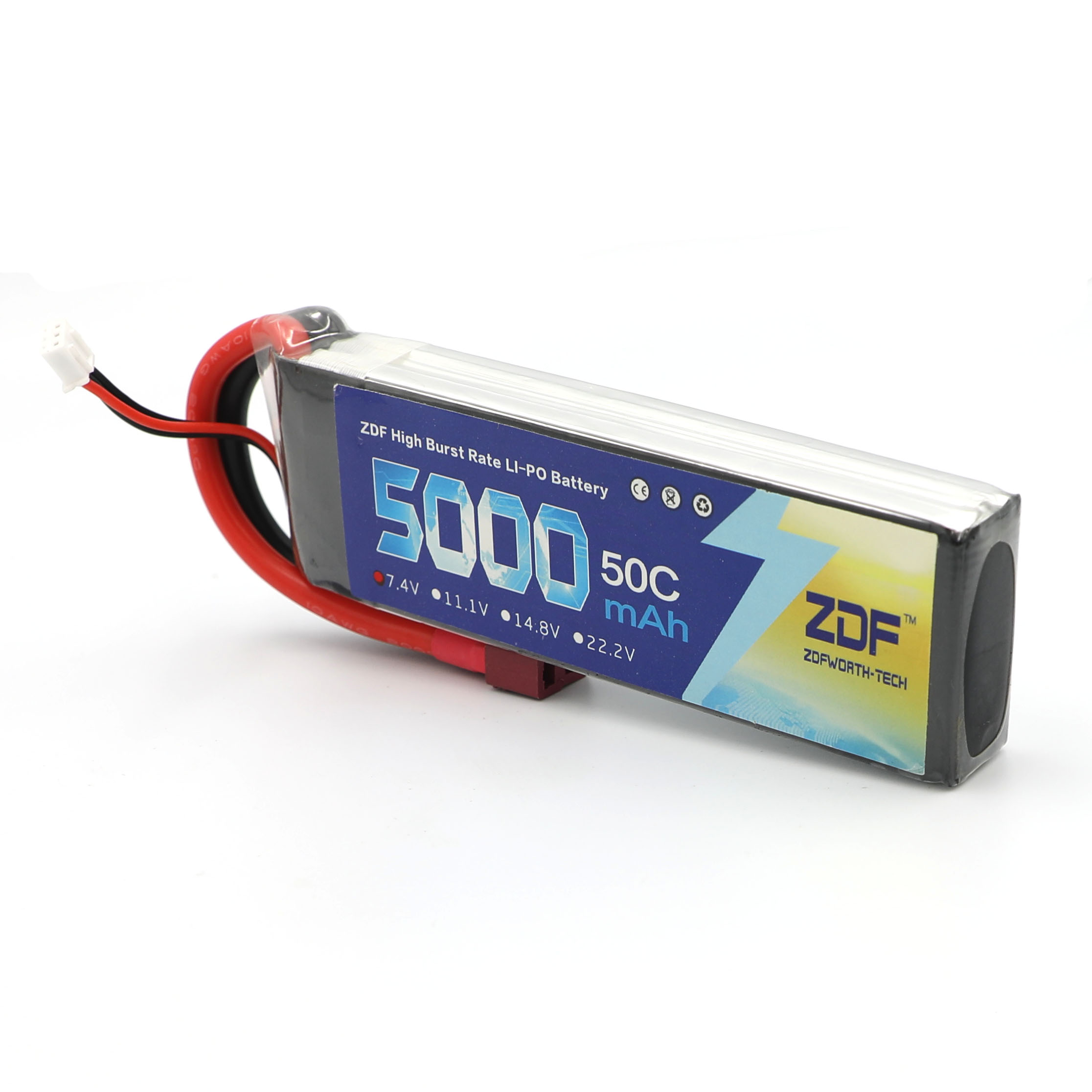 ZDF RC Lipo Battery 7.4V 5000m - Rc Hobby Jet review and price