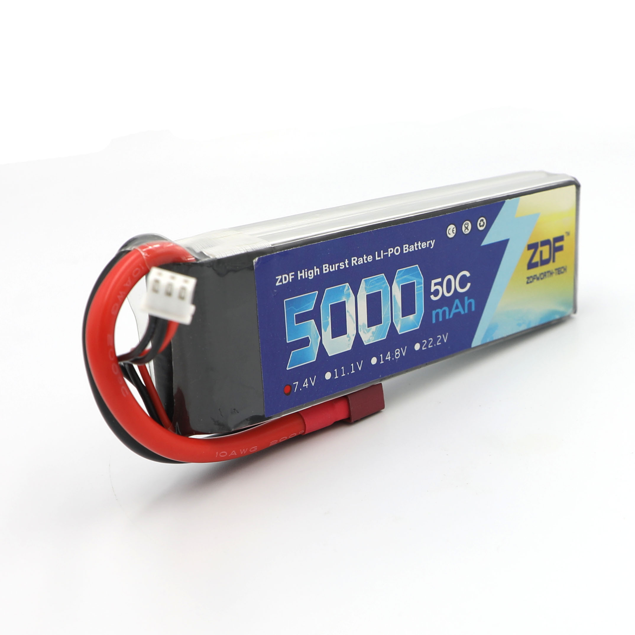 ZDF RC Lipo Battery 7.4V 5000m - Rc Hobby Jet review and price