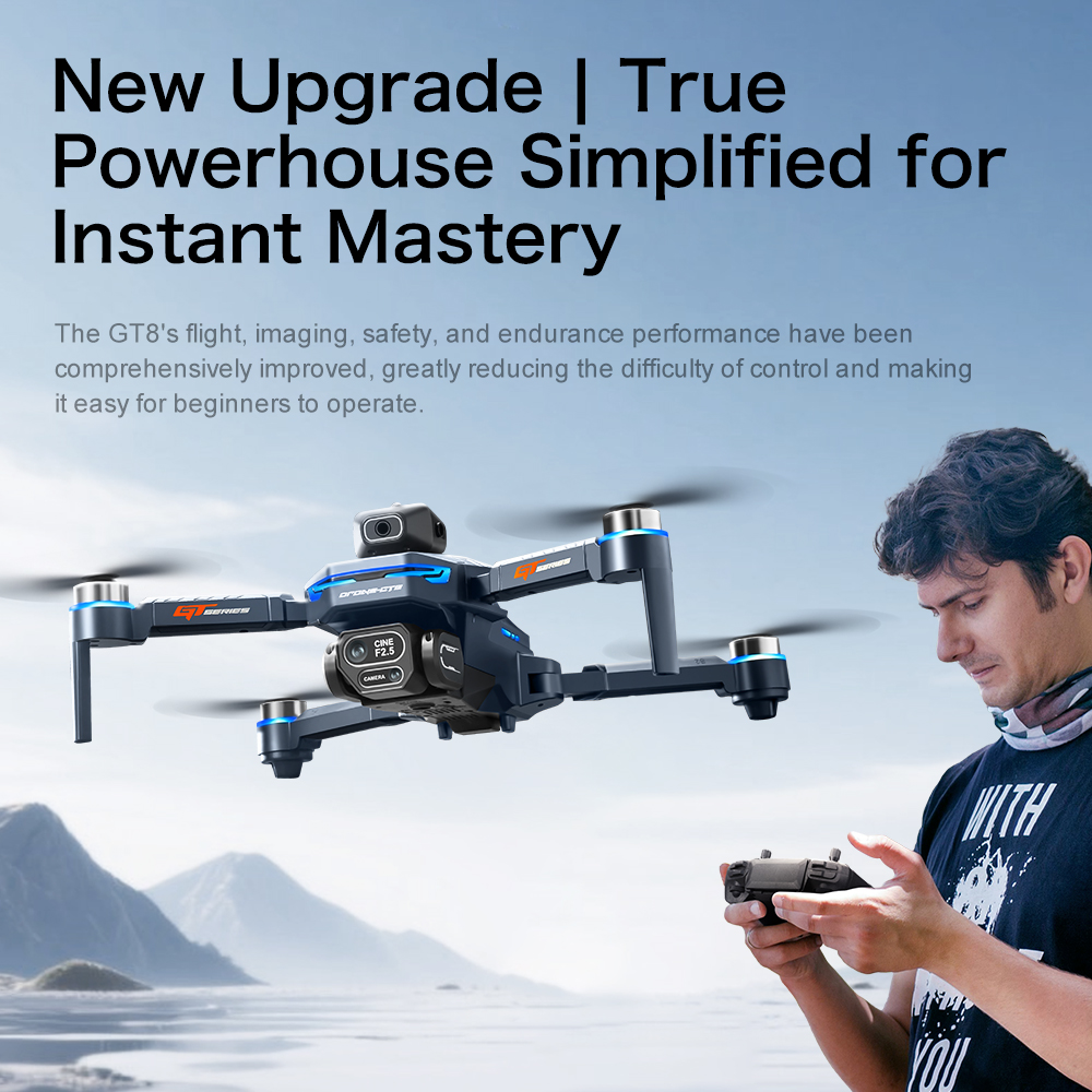 Lenovo GT8 drone 8K HD dual ca - Rc Hobby China review and price