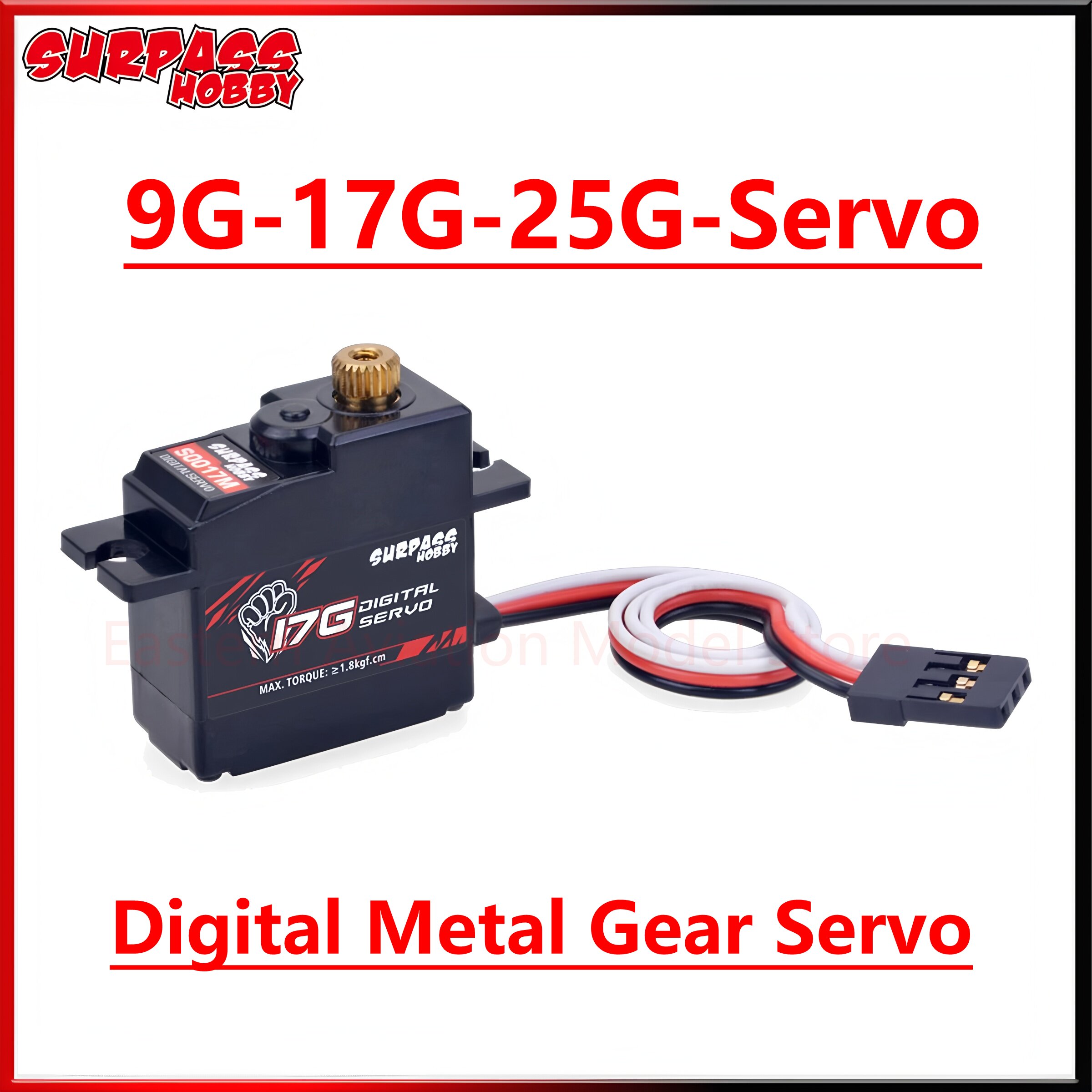 Surpass Hobby S009M 9G S0017M  - Rc Hobby & Maskinservice I Eskilstuna review and price