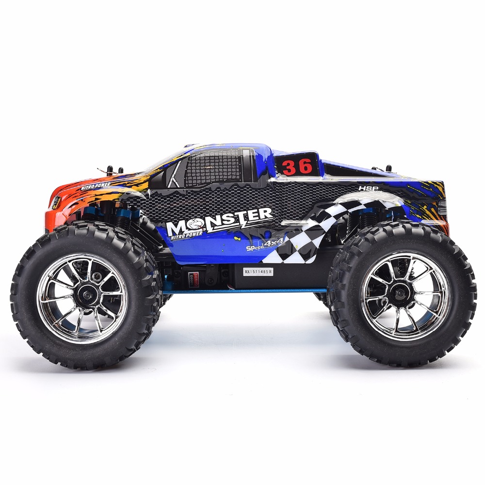 HSP RC Truck 1:10 Scale Nitro  - Rc Hobby Engine review and price