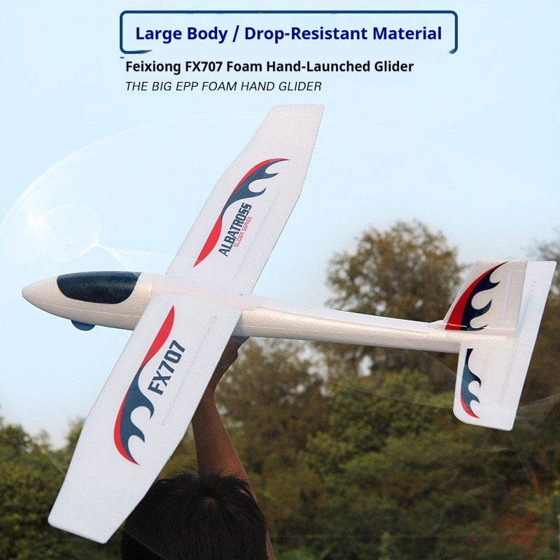 Fixed Wing Glider FX707 Upgrad - Rc Glider Foam Wing review and price