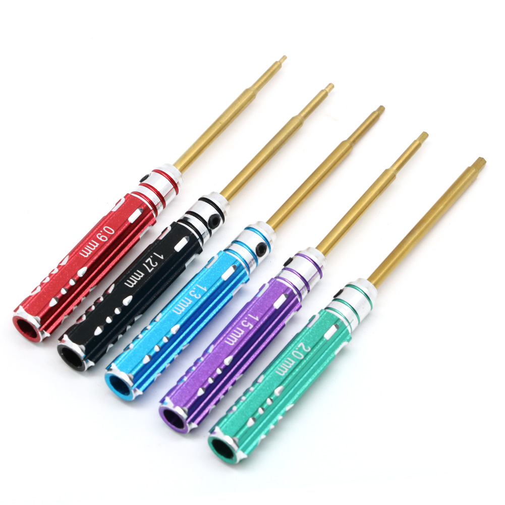 5pcs/set RC Mini 0.9mm 1.27mm  - Rc Hobby Electric Screwdriver review and price