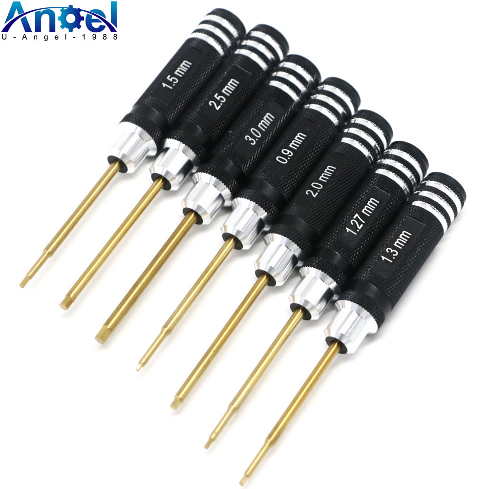 7pcs Titanium Plating Mini Pre - Rc Hobby Electric Screwdriver review and price
