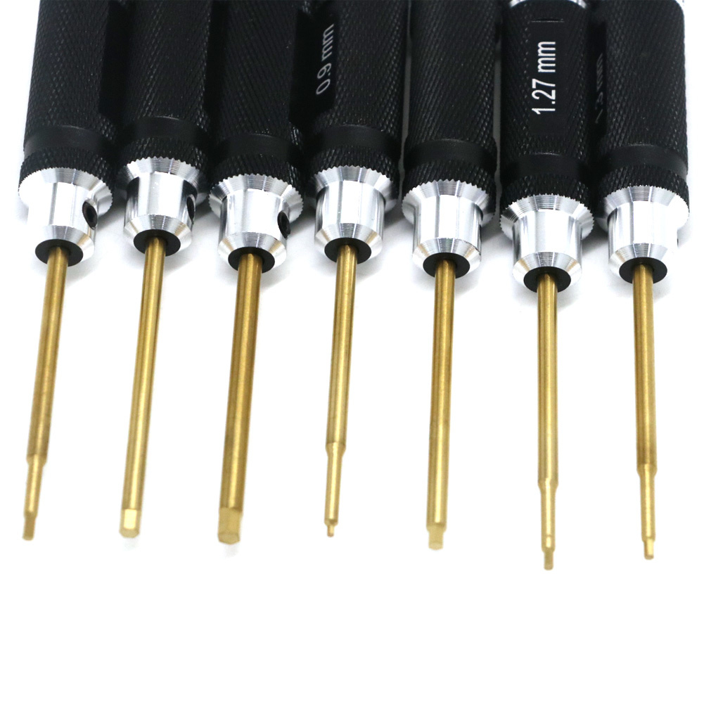 7pcs Titanium Plating Mini Pre - Rc Hobby Electric Screwdriver review and price