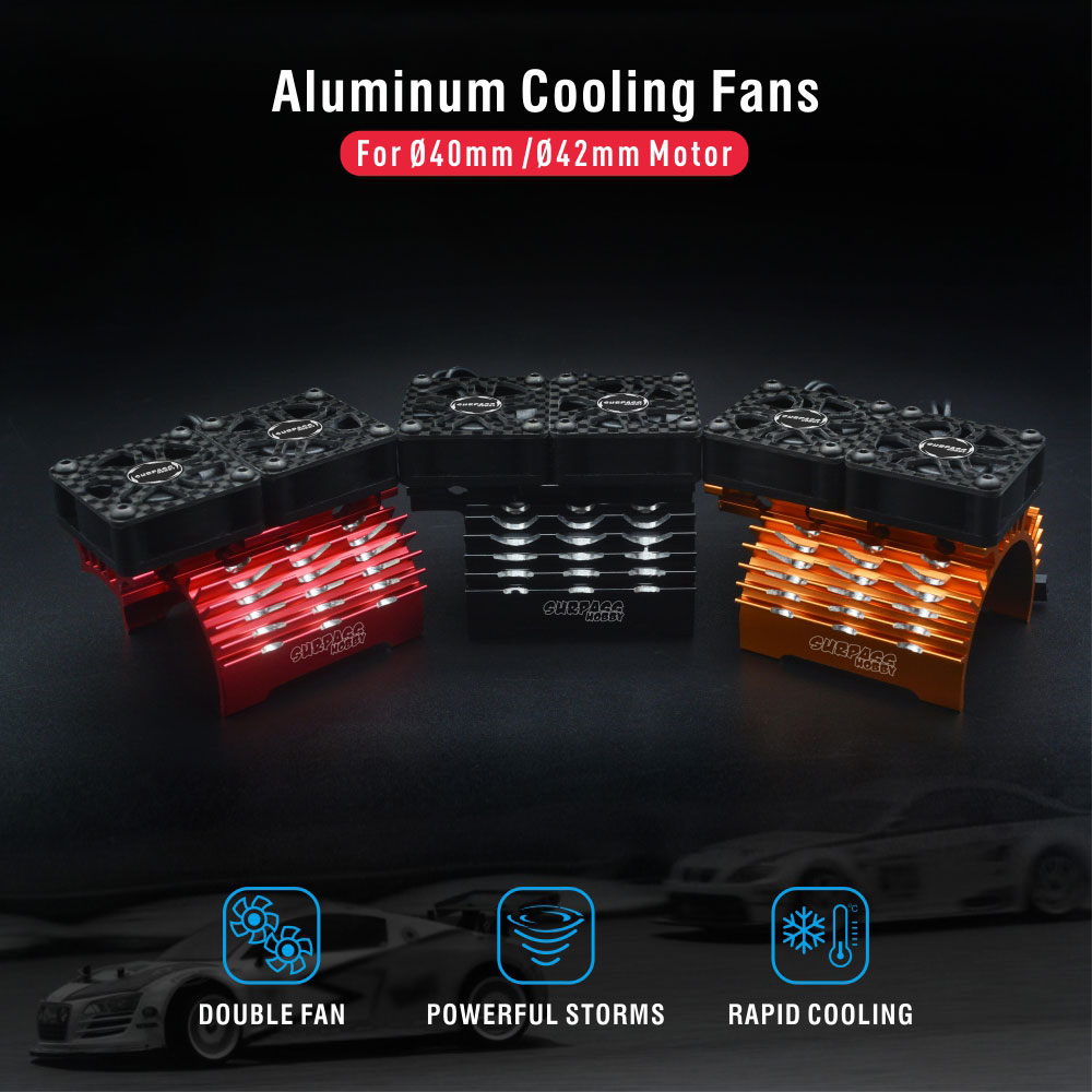 SURPASS HOBBY Dual Cooling Fan - Rc Hobby Engine review and price