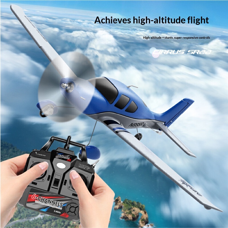QIDI580 Cirrus SR22 Remote Con - Rc Glider Foam Wing review and price