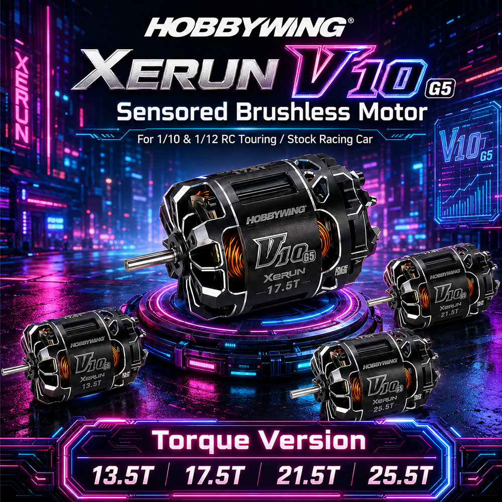 HOBBYWING XERUN V10 G5 Standar - Rc Hobby Engine review and price